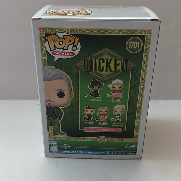 Funko Pop Wicked The Wizard Exclusive #1701 - Picture 3 of 5